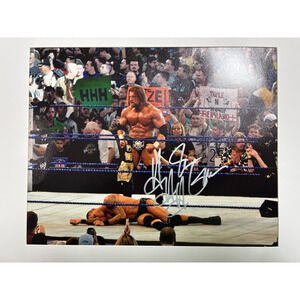 Triple H (HHH) Signed 8X10 Photo Autographed COA Hologram